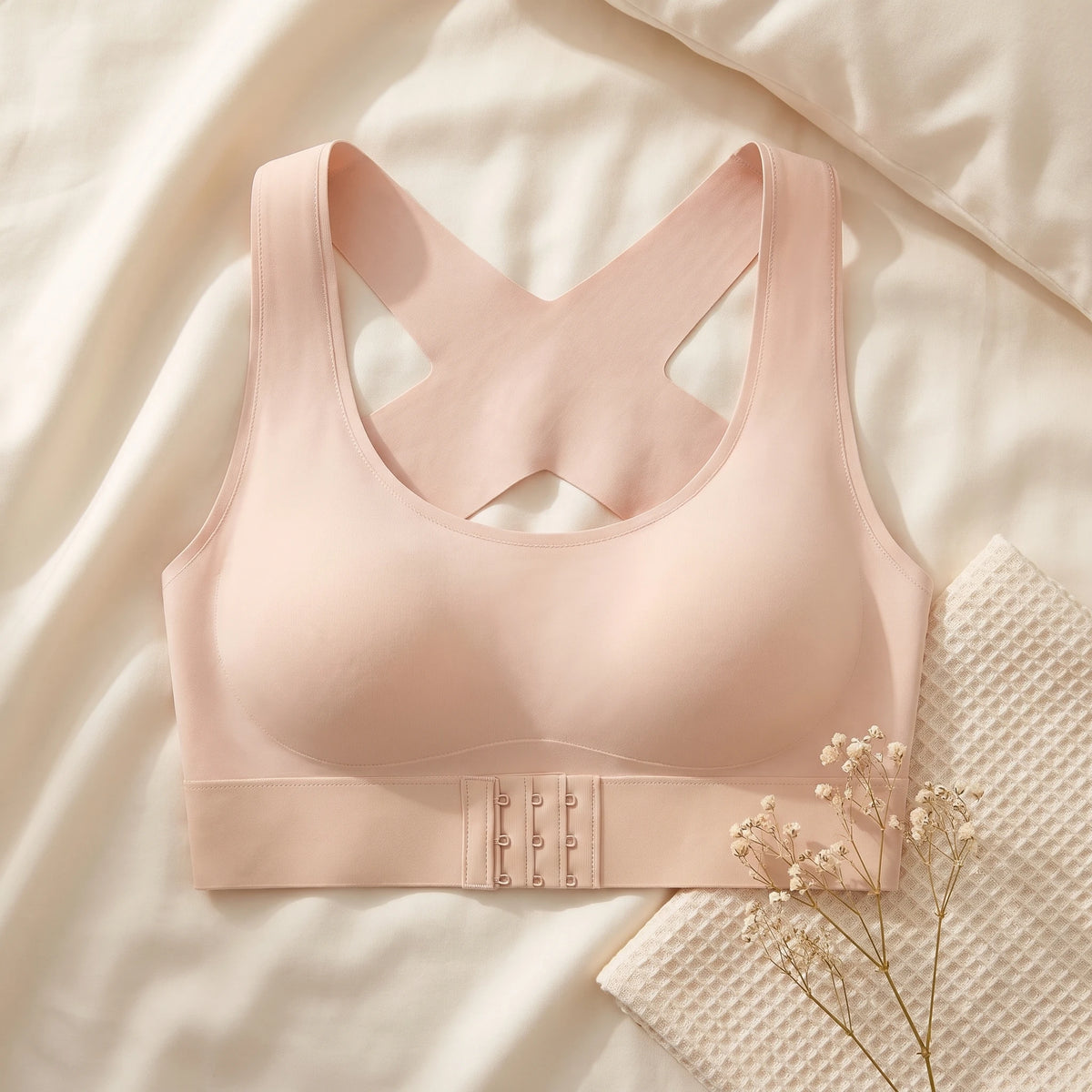 Soutien-gorge push-up & posture Rose