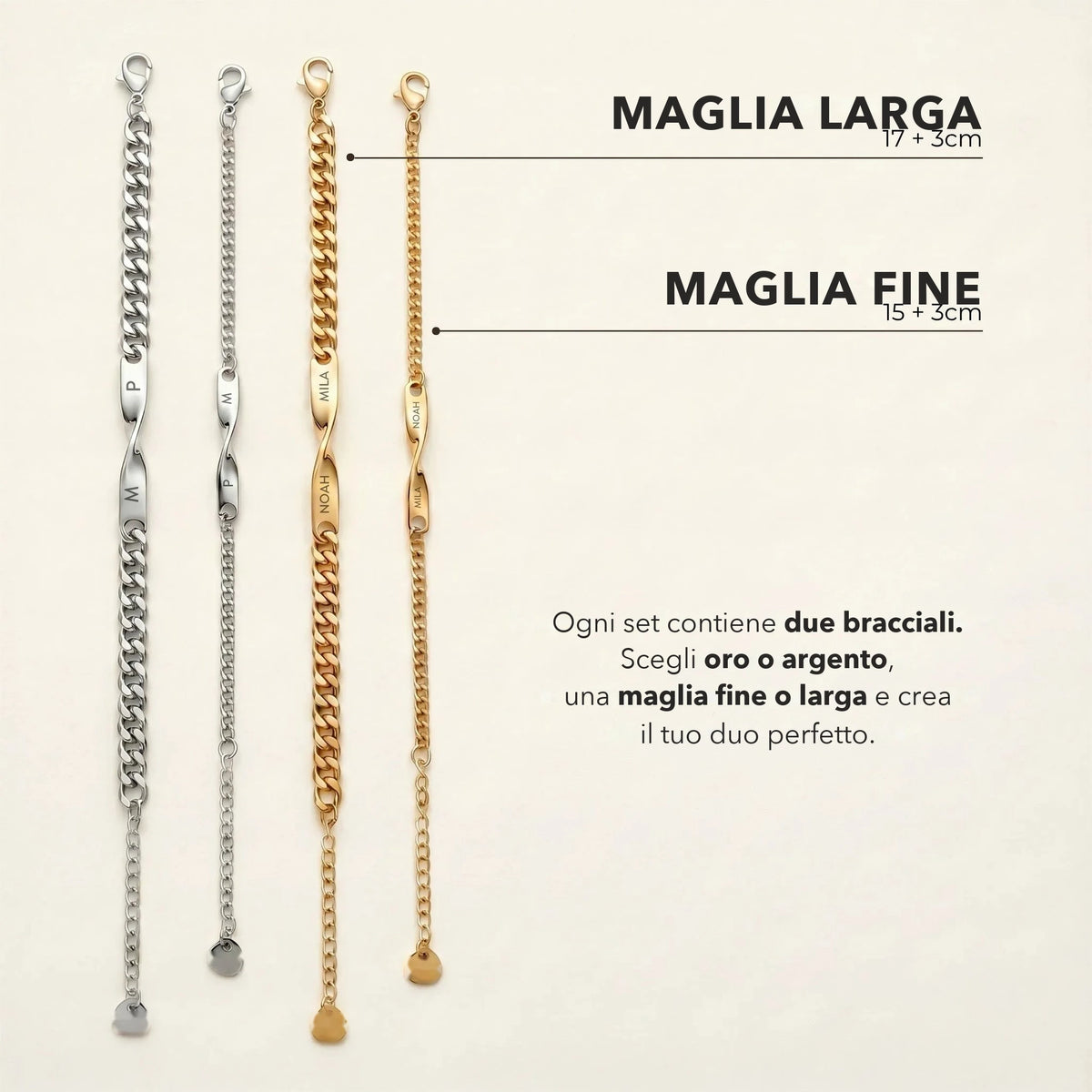 Bracelets Duo
