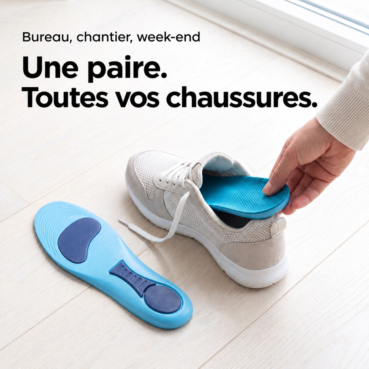 Semelles anti-douleur 2 FR