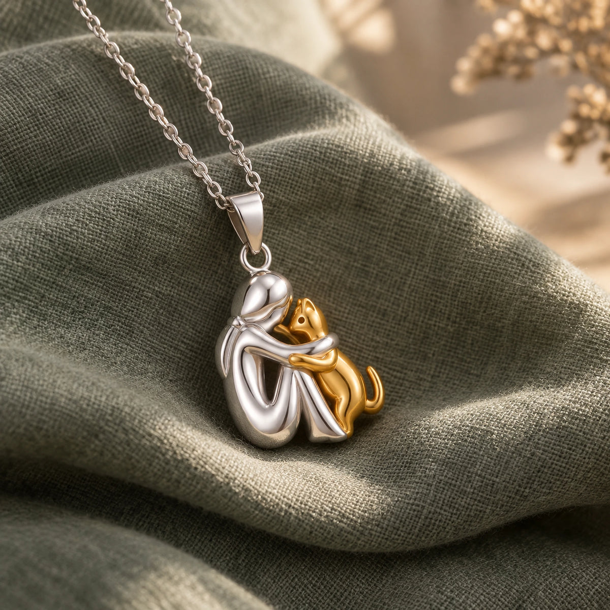 Collier Étreinte Éternelle