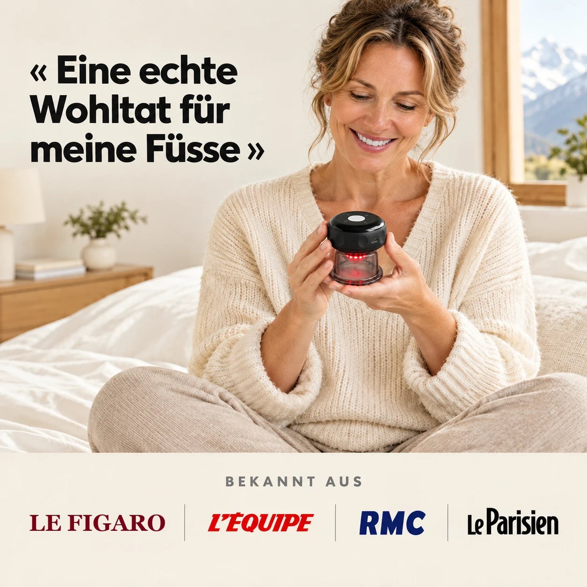 Appareil de ventouses chauffant 4-en-1 – 03 DE