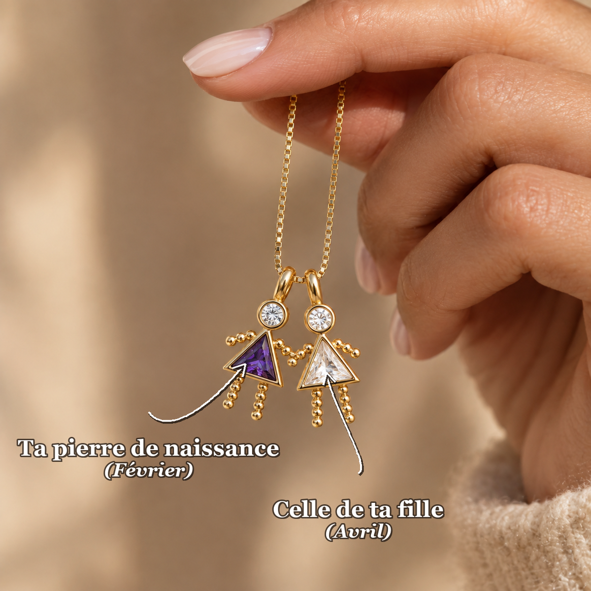 COLLIER L'AMOUR D'UNE MAMAN