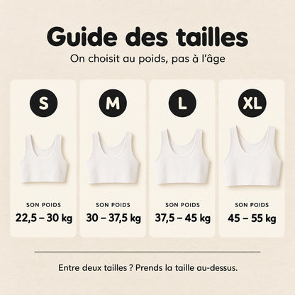 Guide des tailles FR