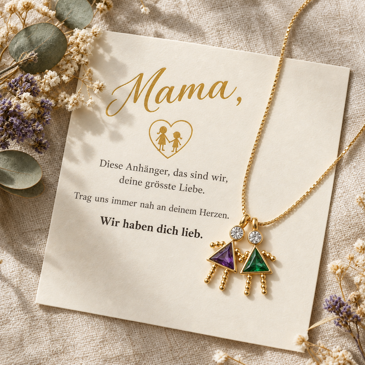 COLLIER L'AMOUR D'UNE MAMAN