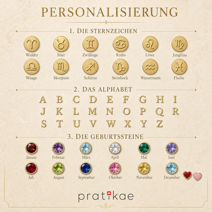 Bracelet Cœur Personnalisé avec Initiale