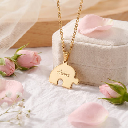 Collier Puzzle Cœur – Pratikae®
