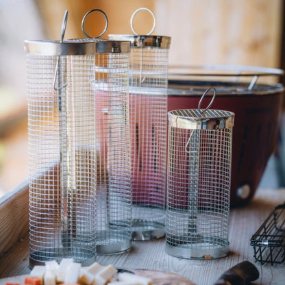 GrillTube™ – Panier BBQ Anti-Chute