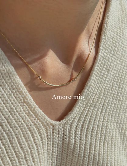 Collier en code Morse