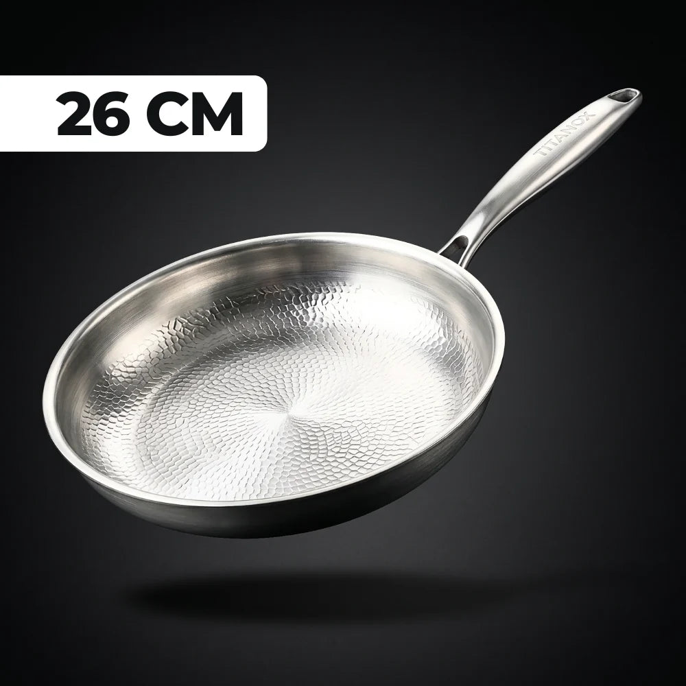 Poêle 100 % Titane Pur Pour Une Cuisine Sans Toxines