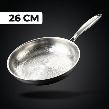 Poêle 100 % Titane Pur Pour Une Cuisine Sans Toxines