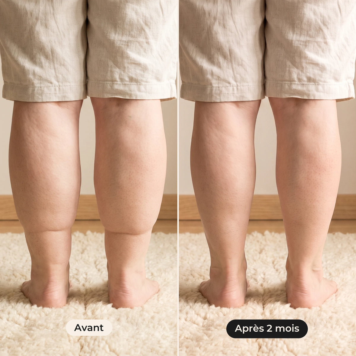Legging de compression lipœdème
