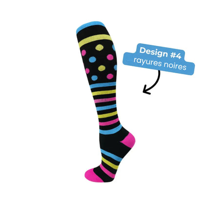 Chaussettes de compression pour femme