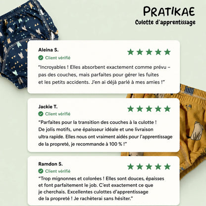 Culotte d'apprentissage de la propreté