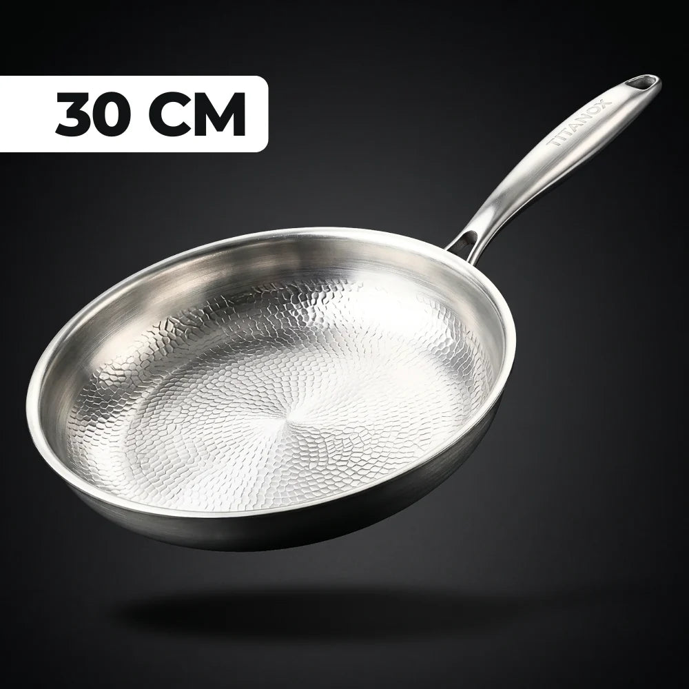 Poêle 100 % Titane Pur Pour Une Cuisine Sans Toxines