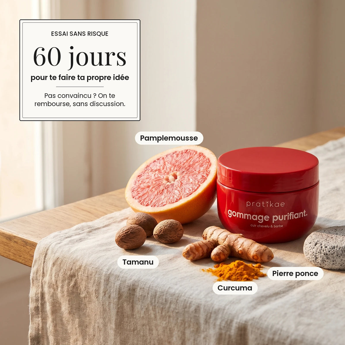 Gommage purifiant cuir chevelu et barbe – 14