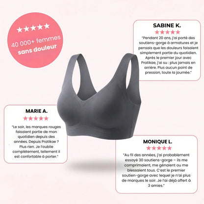 Pratikae – Soutien-gorge Premium sans couture avec pads offerts