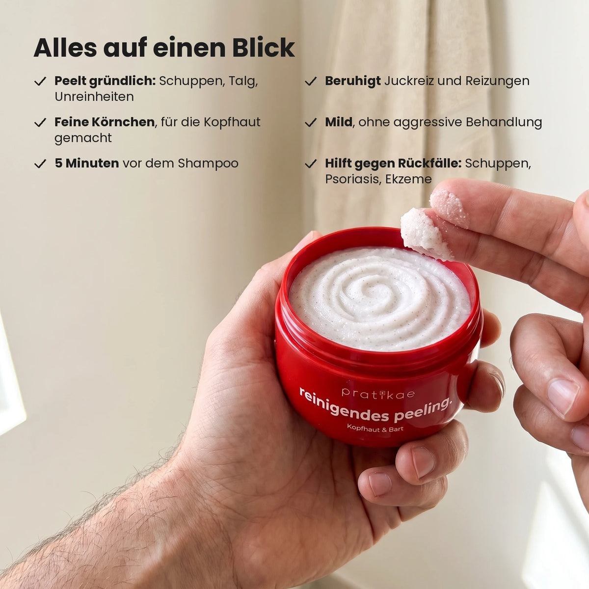 Reinigendes Peeling für Kopfhaut und Bart – 15_de