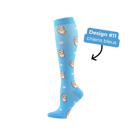 Chaussettes de compression pour femme