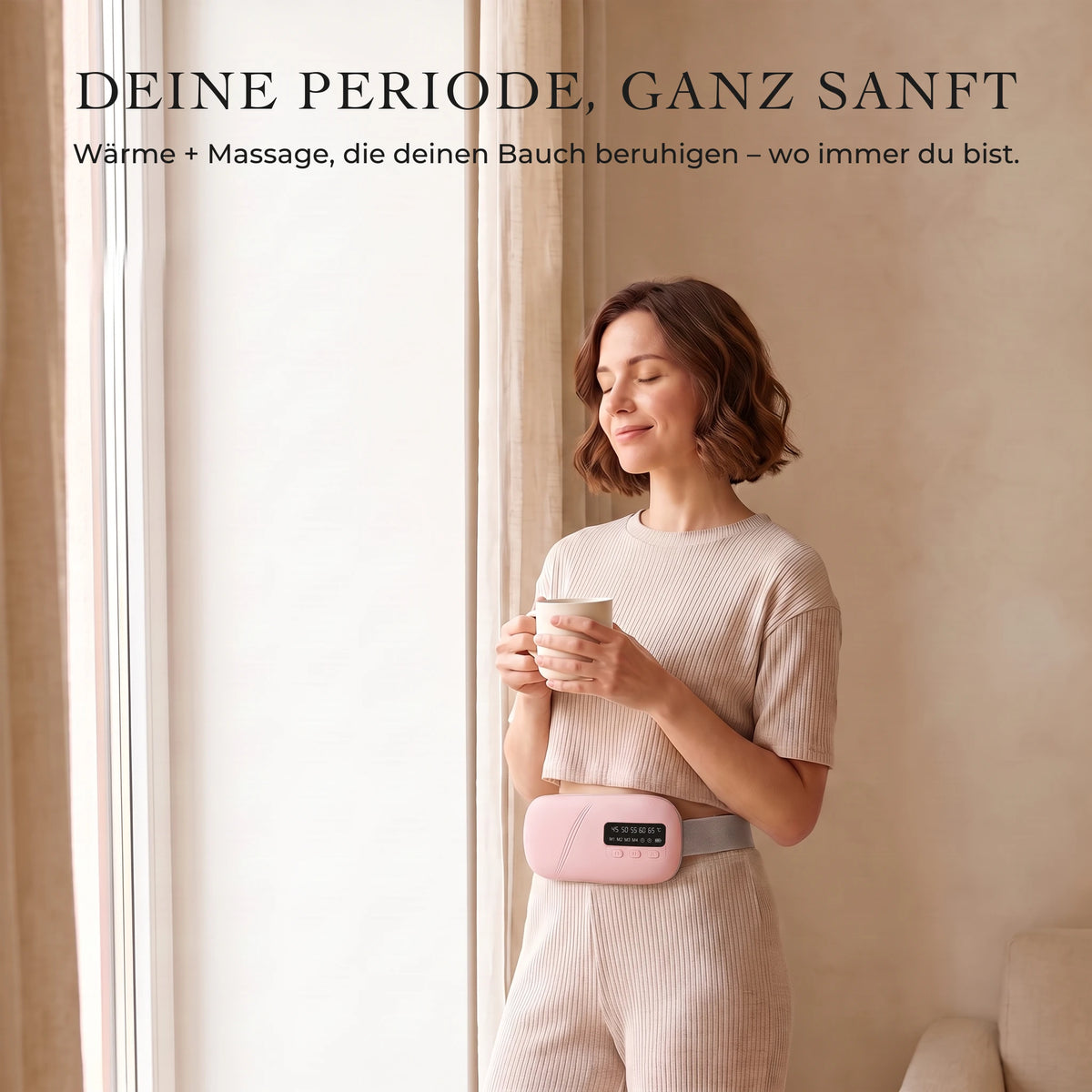 Ceinture chauffante menstruelle