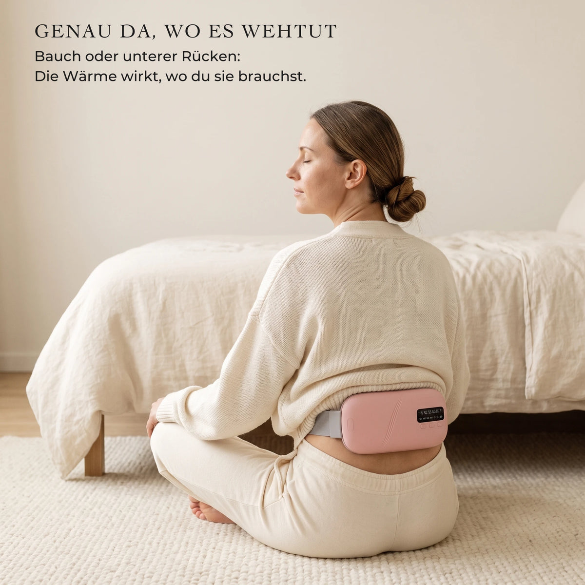 Ceinture chauffante menstruelle