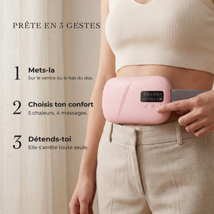 Ceinture chauffante menstruelle