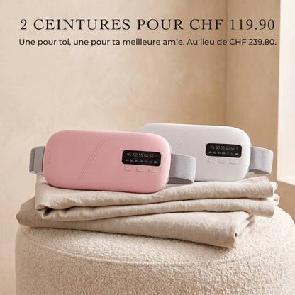 Ceinture chauffante menstruelle