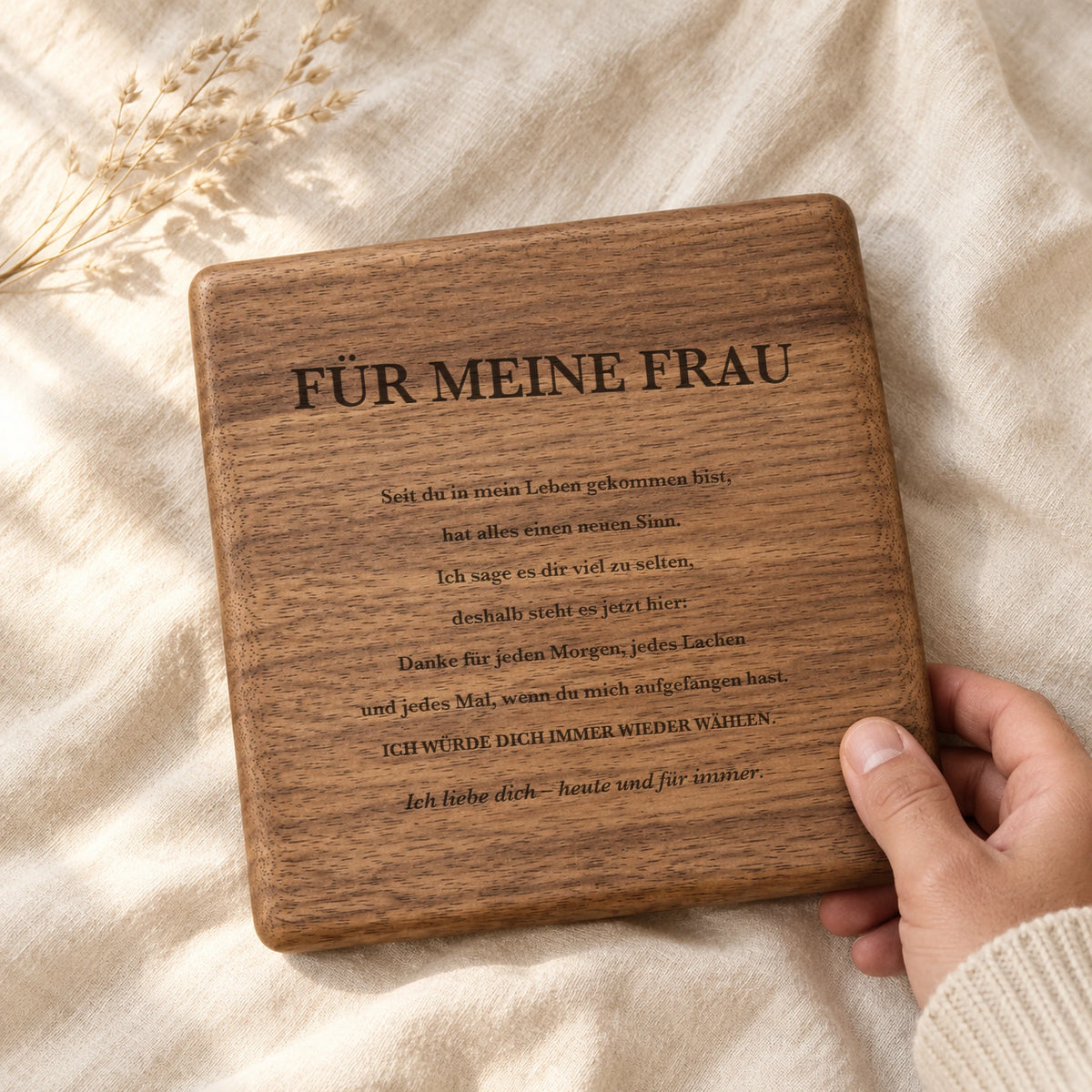 Collier Cœur « À ma femme » 02-DE