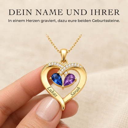 Collier Cœur « À ma femme » 04-DE