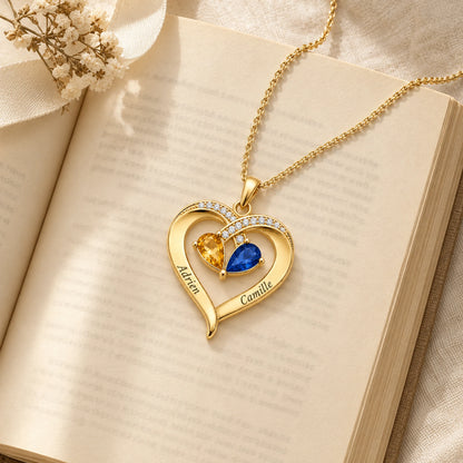 Collier Cœur « À ma femme » 06
