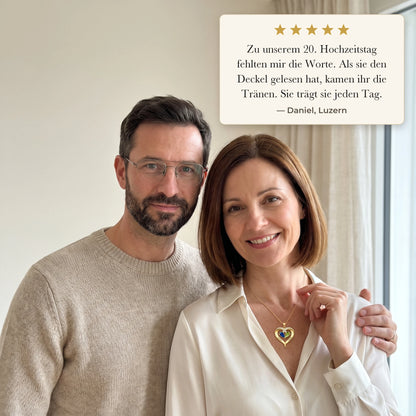 Collier Cœur « À ma femme » 07-DE