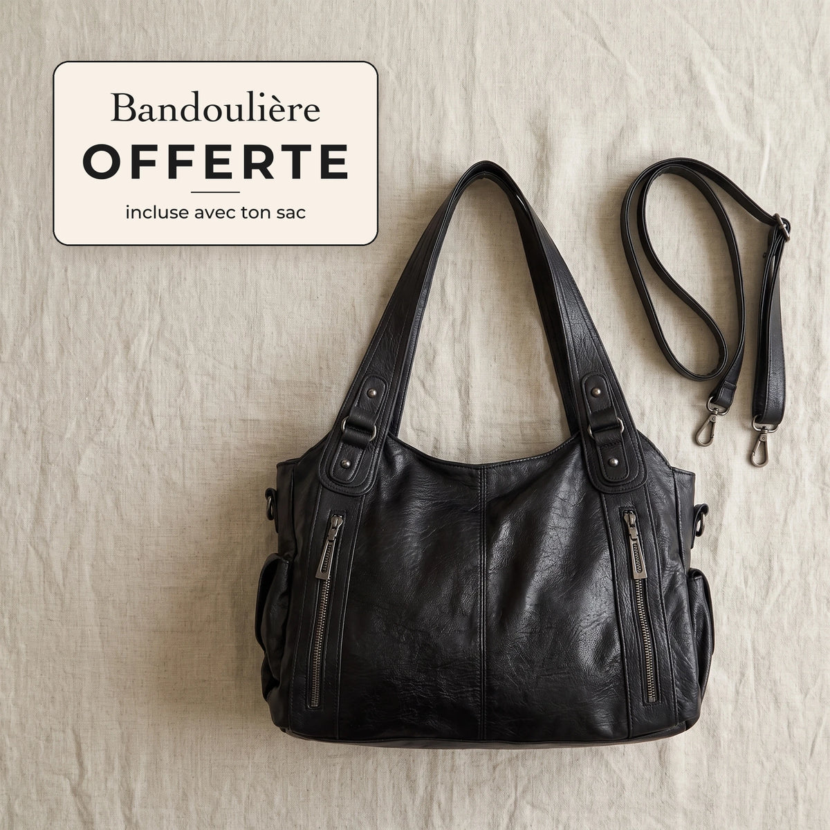 Sac Élise bandoulière offerte FR