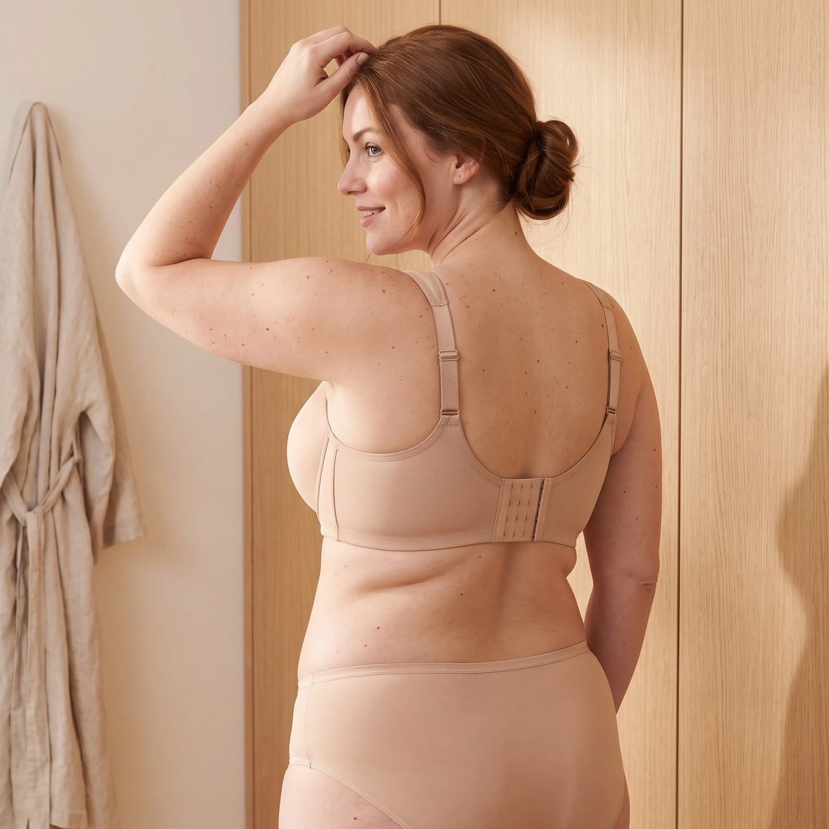 Soutien-gorge Léonie dos en U trois agrafes