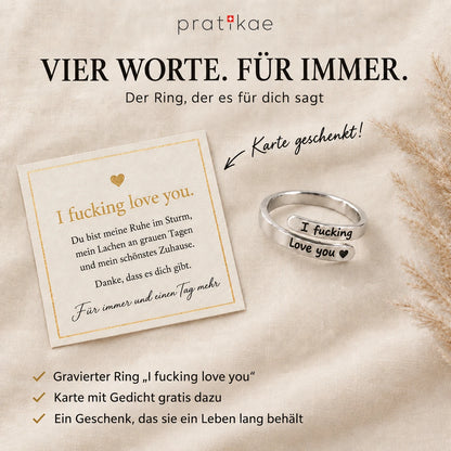 DE - Gravierter Ring und Karte