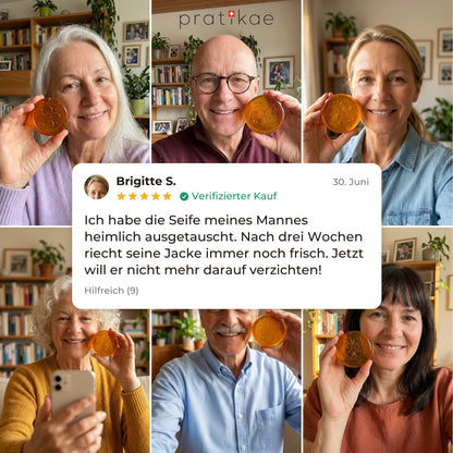Seife mit fermentierter Kaki – slide 08 DE