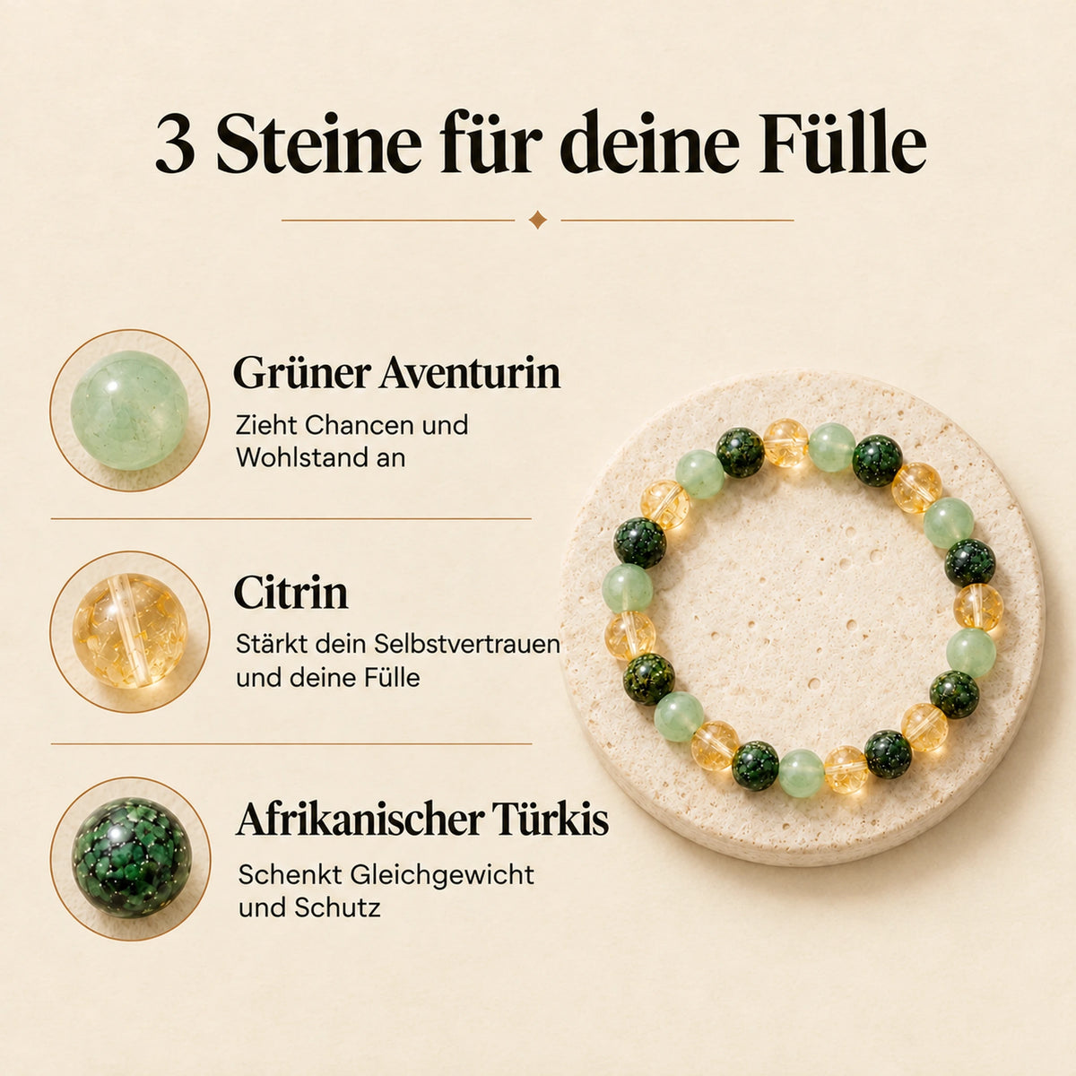 Bracelet de l'abondance - DE 03