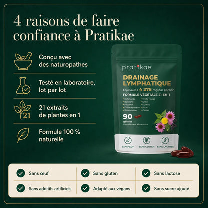 Gélules drainage lymphatique