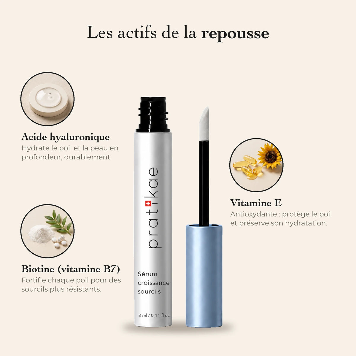 Sérum Croissance Sourcils 08 FR