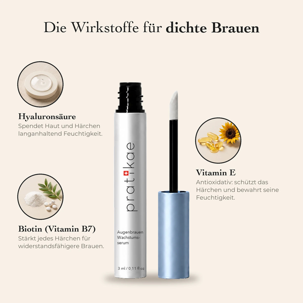 Sérum Croissance Sourcils 08 DE