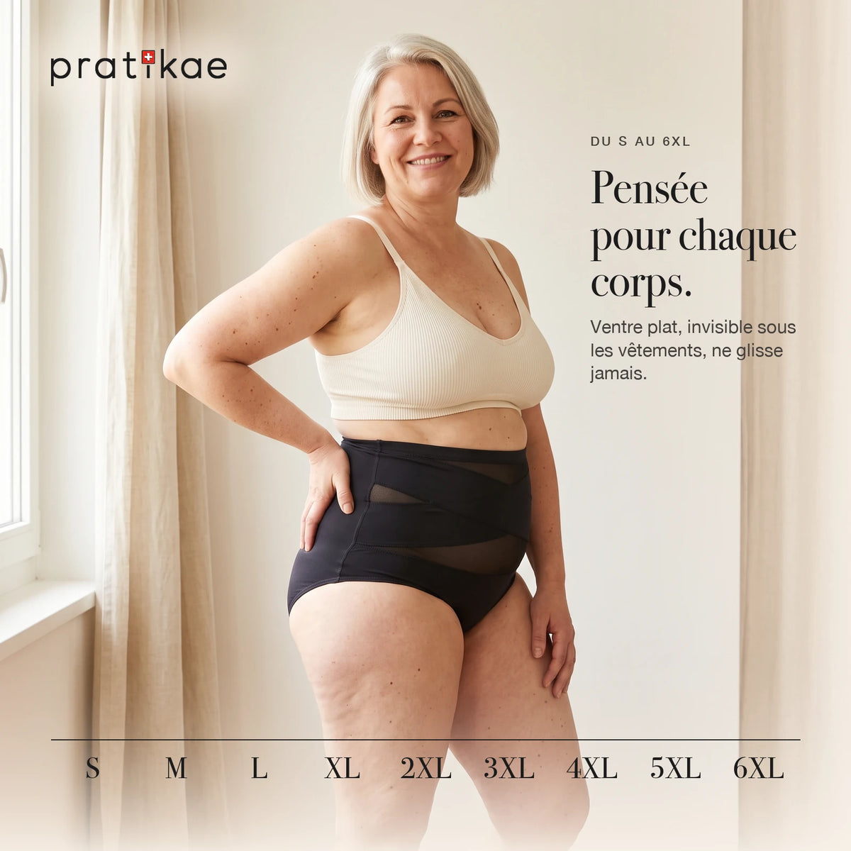 Pensée pour chaque corps, du S au 6XL