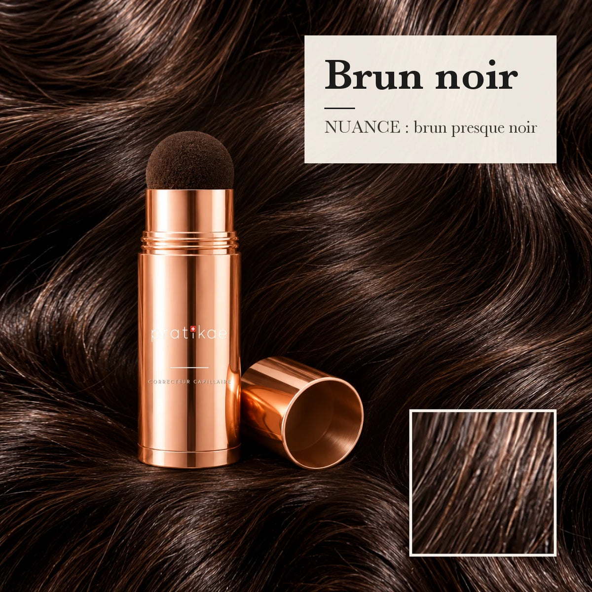 Correcteur capillaire — Brun noir (FR)