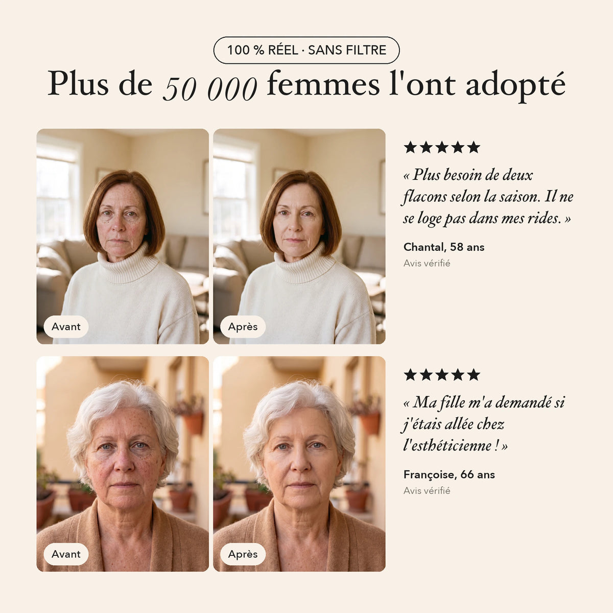 Fond de teint adaptatif anti-âge