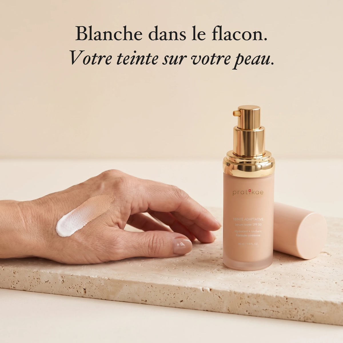 Fond de teint adaptatif anti-âge