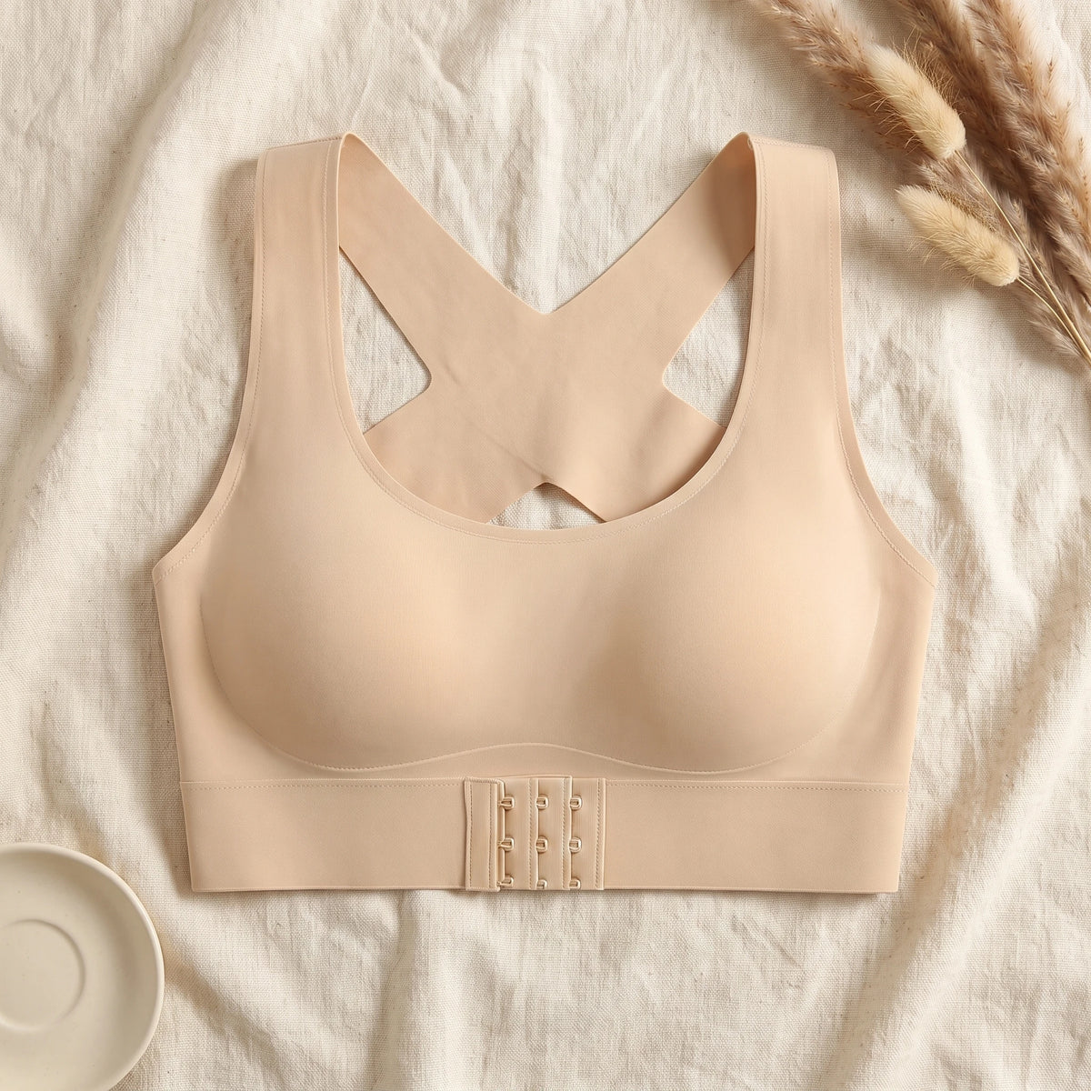 Soutien-gorge push-up & posture Beige