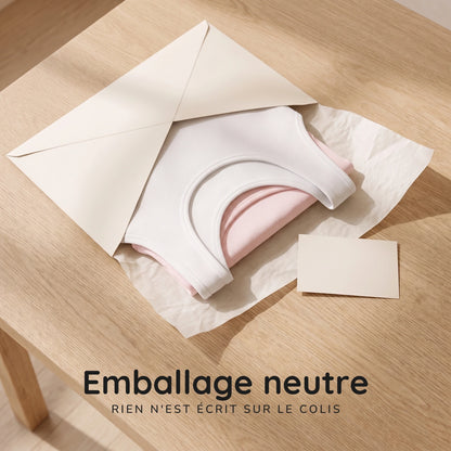 Emballage discret - rien sur l'étiquette