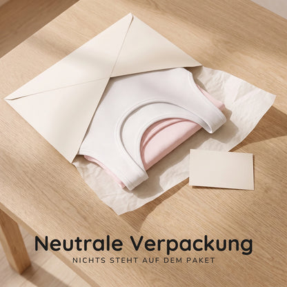 Schlichte Verpackung - nichts auf dem Etikett