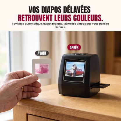 Numériseur de diapositives et négatifs