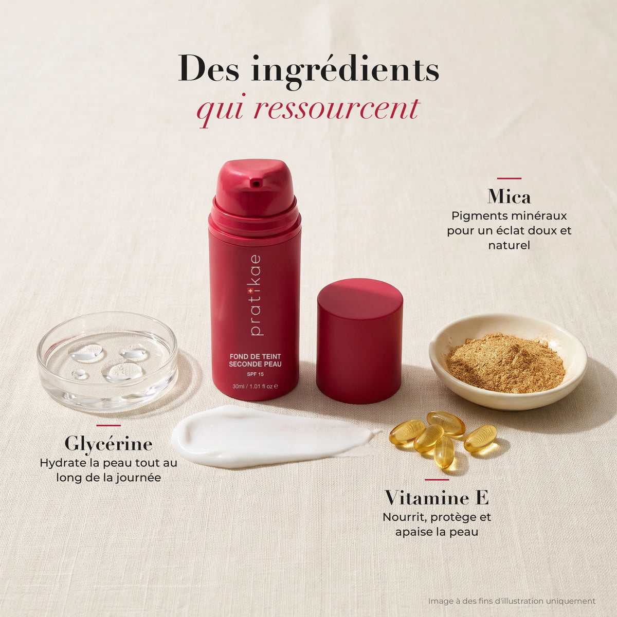 Fond de teint seconde peau