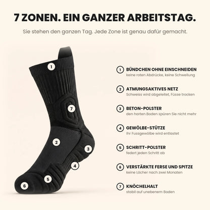 Chaussettes de travail anti-douleur
