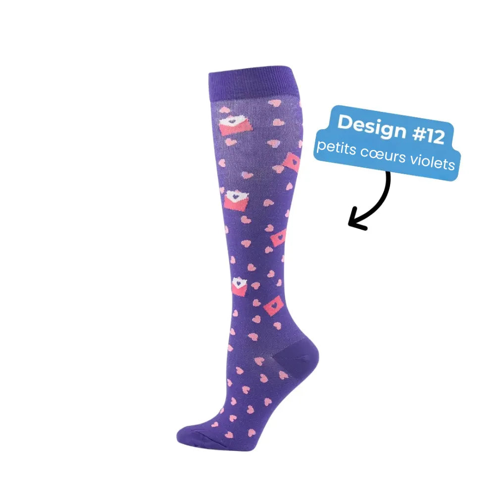 Chaussettes de compression pour femme