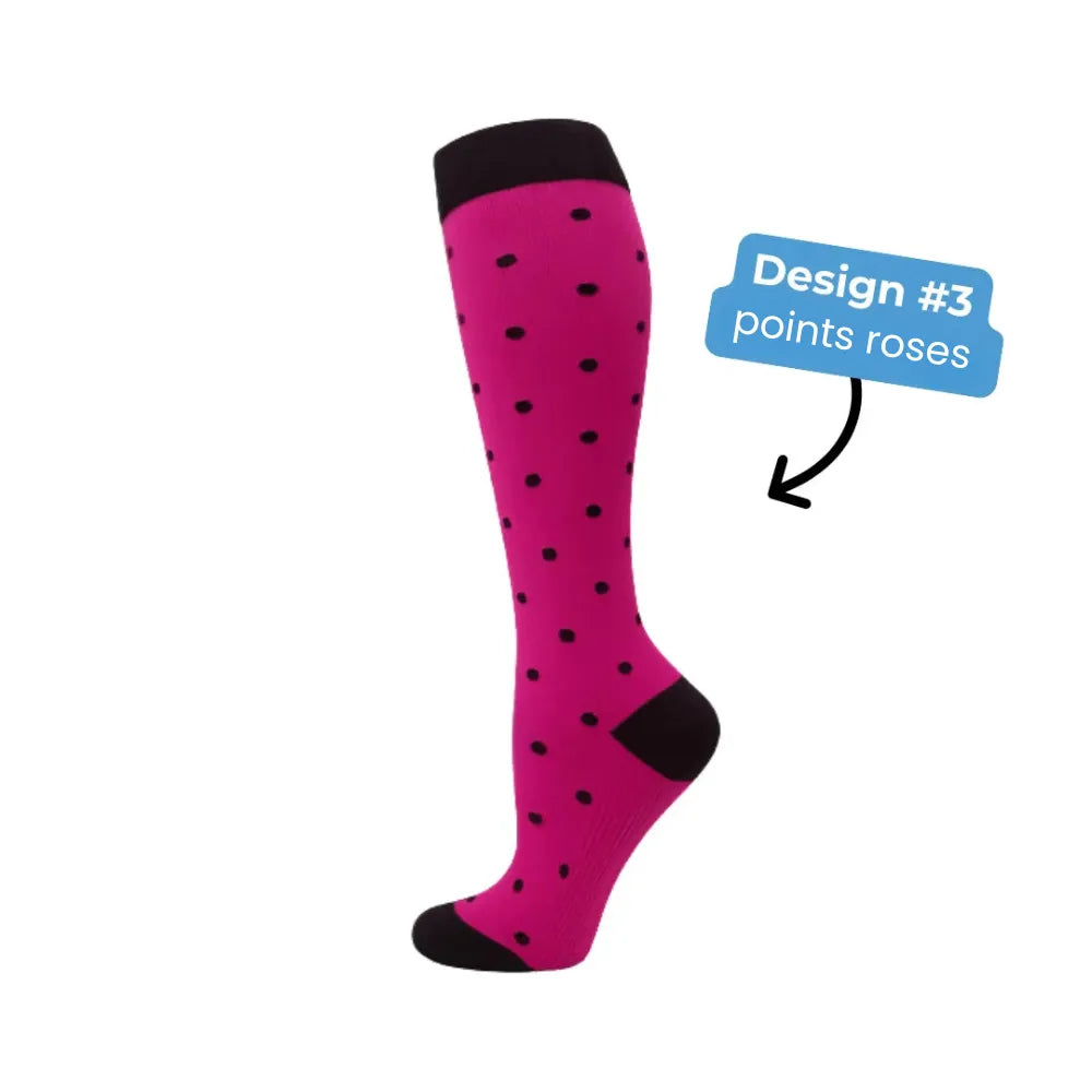 Chaussettes de compression pour femme